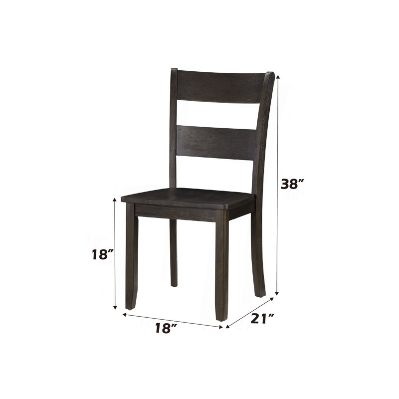 Ensemble de 2 chaises d'appoint Haddie
