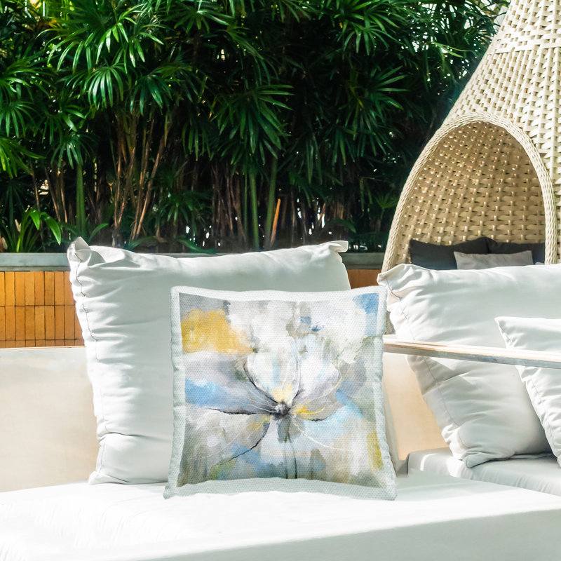 Abstract Outdoor Throw Pillow