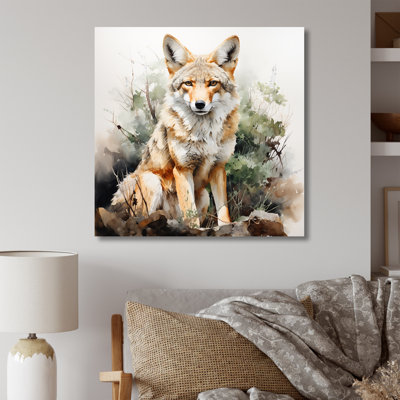 Art mural fantaisiste «Coyote III» - Coyote