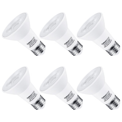 PAR20 Dimmable LED Spotlight Bulbs, 8W (50W Equivalent), 3000K Warm White, E26 Base