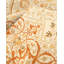 Tapis ivoire traditionnel noué à la main de conception unique 6 pi 0 po x 8 pi 10 po Keller