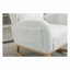 Chaise berçante rembourrée en tissu Teha Teddy-34025546
