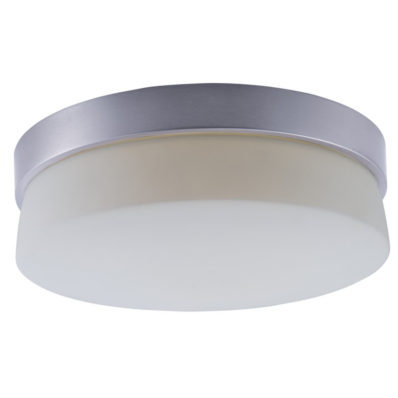 Devontra LED Flush Mount, 4" H x 11" W x 11" D