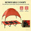 Lit pour animal de compagnie de style moderne, lit pour chien portatif surélevé-920787810