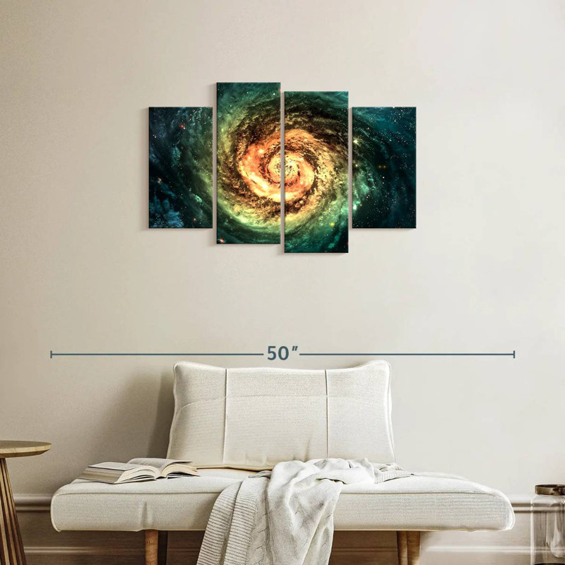 Oberle Spiral Galaxy, 22" H x 36" W