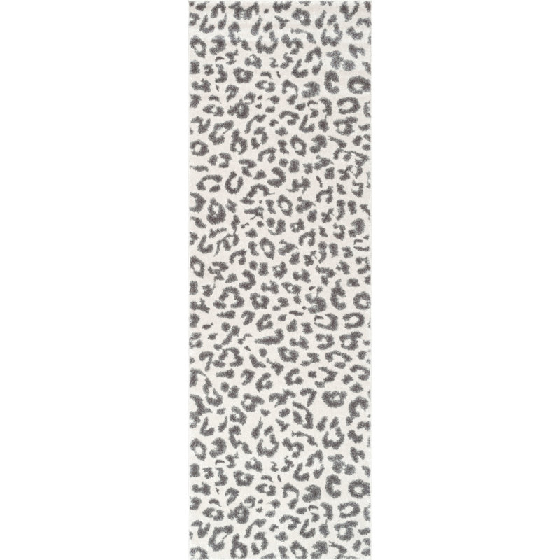 Animal Print Area Rug, Runner 76 x 305cm