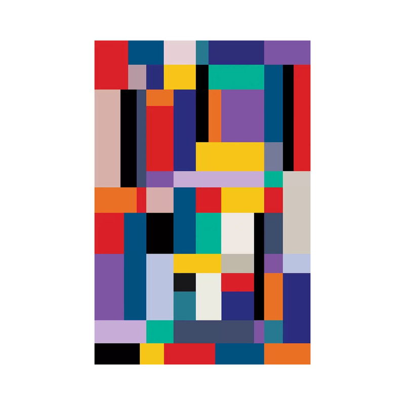 Modernism Two by The Usual Designers - Wrapped Canvas Print, 20.32 cm H x 30.48 cm W