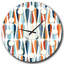 Horloge murale rétro rétro G - V Mid-Century-41250259-40745368