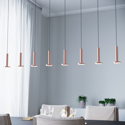 Luminaire suspendu pour îlot de cuisine 4 lumières Netice