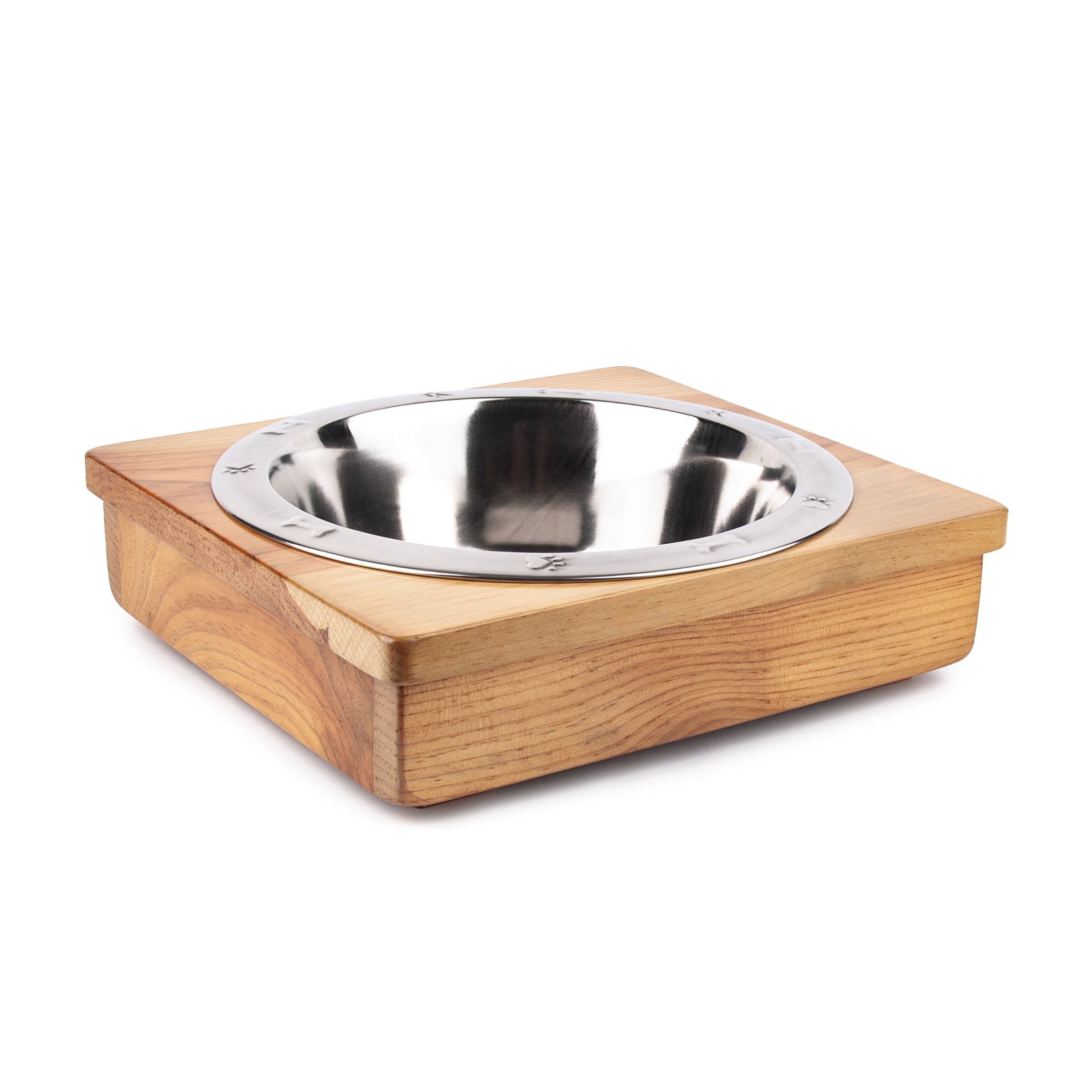 Hanshaw Single Elevated Feeder Archie & Oscar Capacity: Large (3 Qt.)