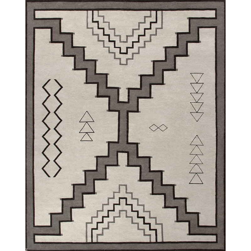 Mesa Wool Southwestern Area Rug, Runner 3' x 7'