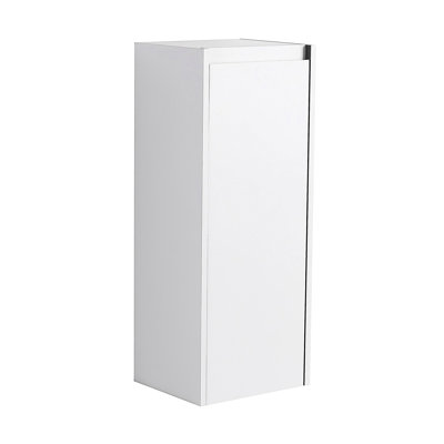 Armoire de salle de bain moderne, portes à fermeture douce, conception à fixation flottante