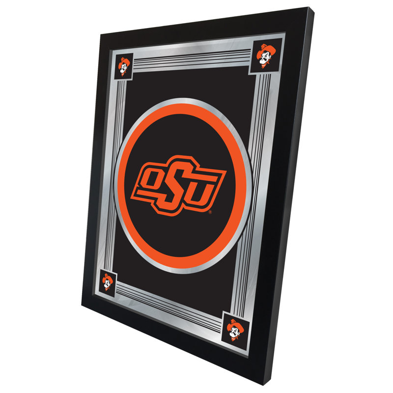 NCAA Logo Mirror, impression encadrée, Oklahoma State