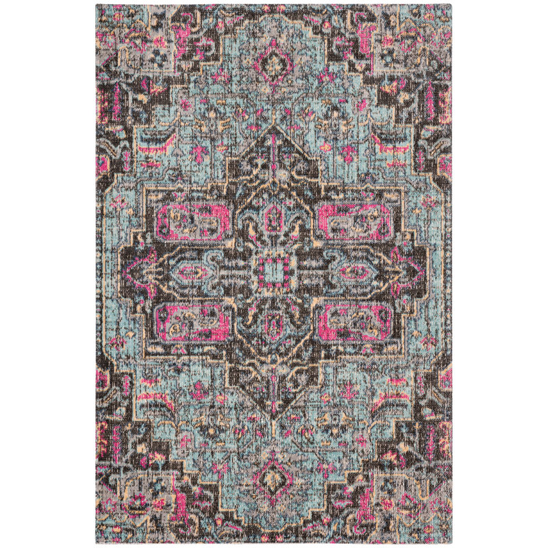 Tapis performance oriental Villanova, Rectangle 3 pi 3 po x 5 pi 3 po