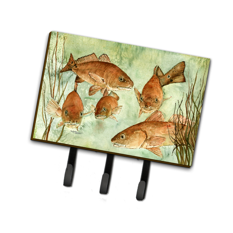 Organisateur de poisson avec porte-clés mural