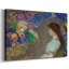 Odilon Redon «Portrait of Violette Heymann» - Art mural sur toile tendue de qualité musée-1281577199