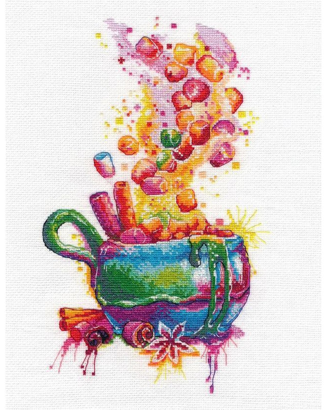 Kit de broderie au point de croix compté Magic Marshmallow 1436