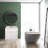 Brookings 31 Inch Bathroom Vanity with Cultured Marble Top, Assembled, Sherwin Williams® White – Design House, 214759-96679785-98952629-98952630
