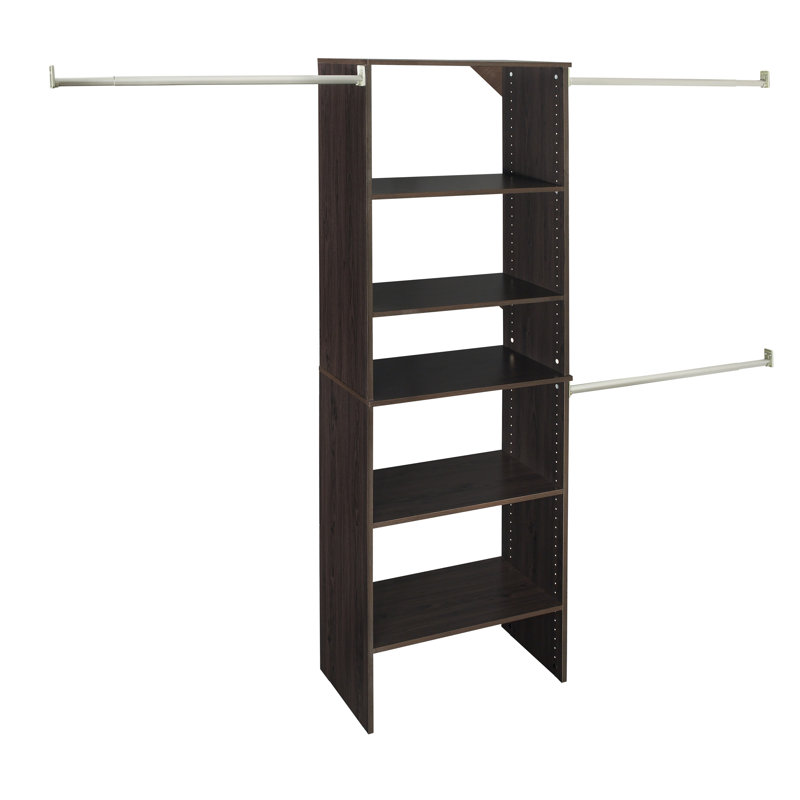SuiteSymphony Closet System, Espresso, 12.5" W