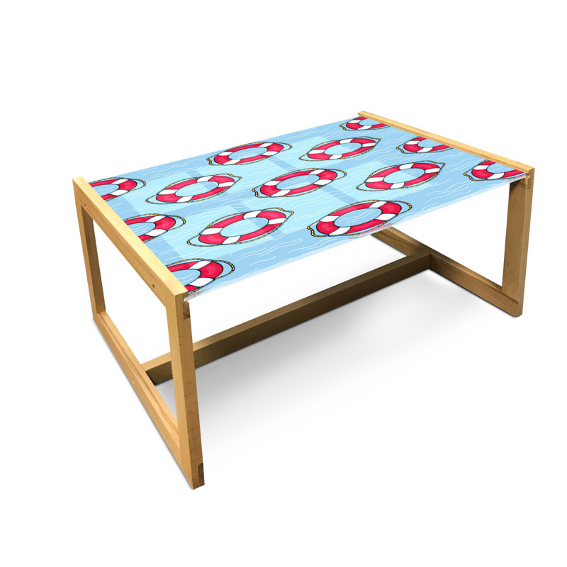 Jamalyn Sled Coffee Table, 90cm H x 62cm W x 40cm D