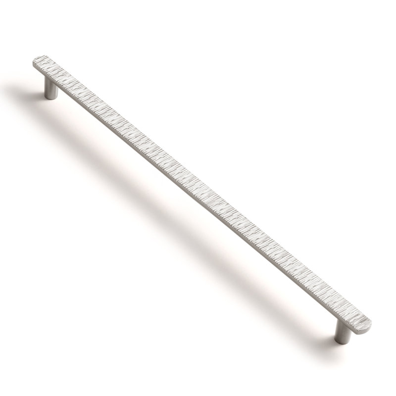 Novelty Irregular Bar Pull Handle Multipack, 12 19/32", Satin Nickel