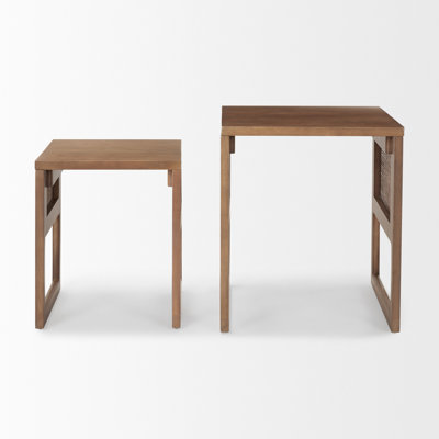 Cinna Solid Wood Nesting Tables