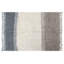 Free Your Soul Wool Striped Area Rug in White/Gray-67144656