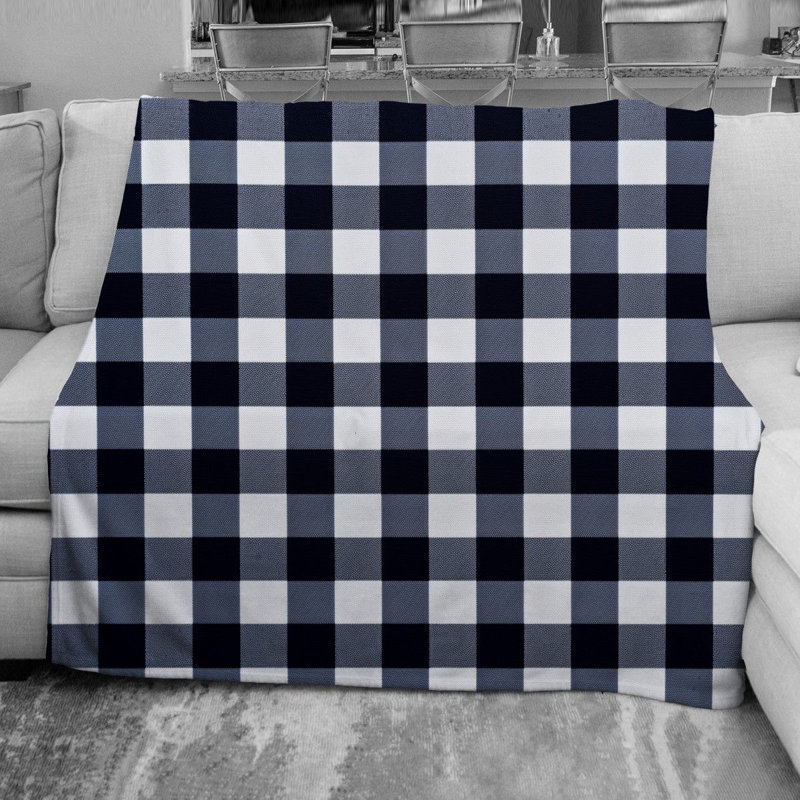 Machine Printed Throw Blanket