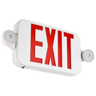 Sunlite Thermoplastic LED Double Sided Exit Sign