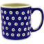 Peacock Stoneware Coffee Mug