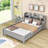 Kortney Wood Platform Bed with Built-in LED Light and Storage Headboard -1618487523-1618487520