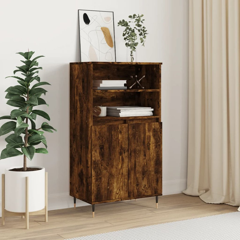 Asaro 60cm Sideboard, Smoked Oak