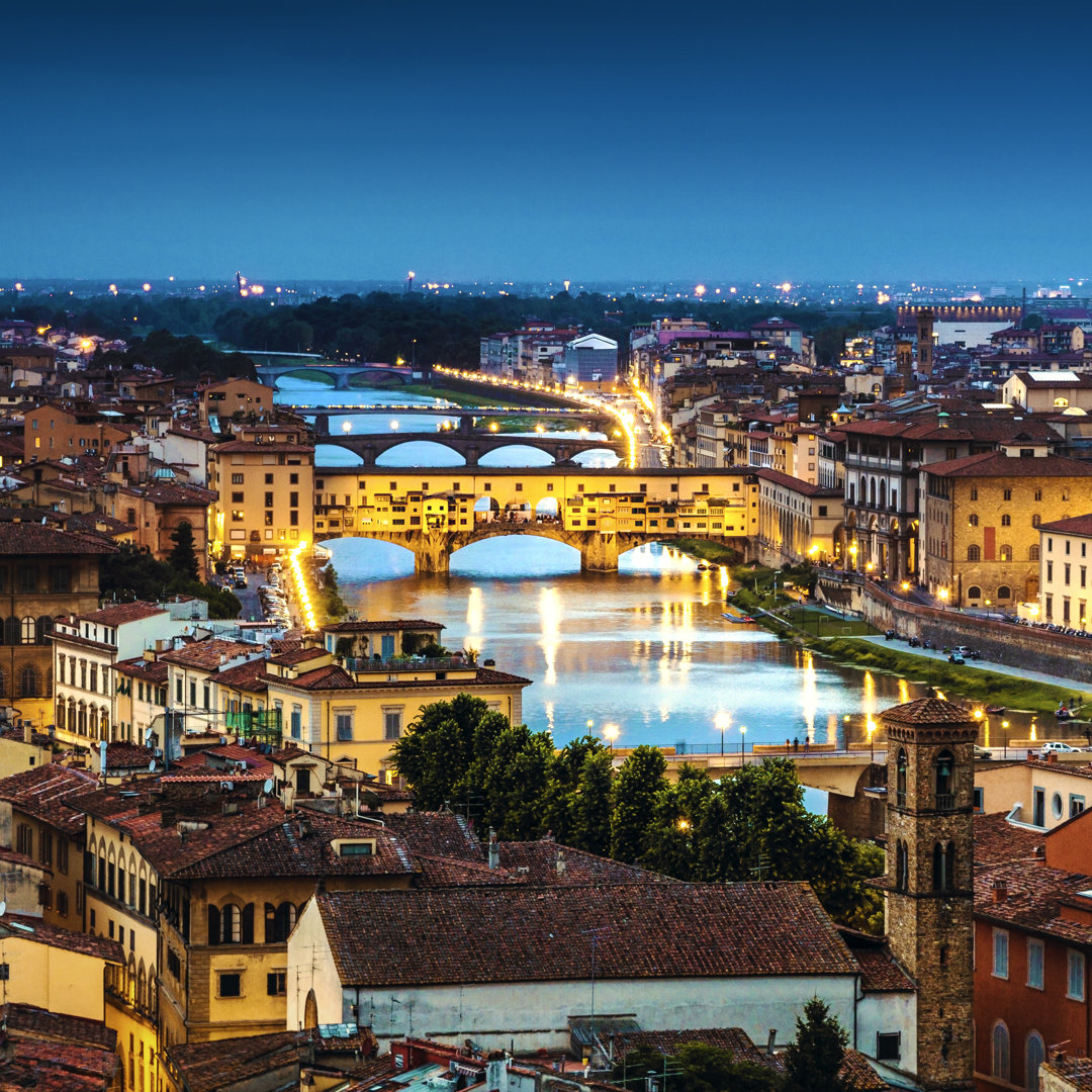 Leinwandbild Florence Skyline