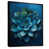 Toile avec cadre flottant noir