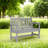 Genivieve HDPE Outdoor Bench-1151710497