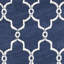 Tapis d'intérieur bleu marine / beige Arlecia-31311728
