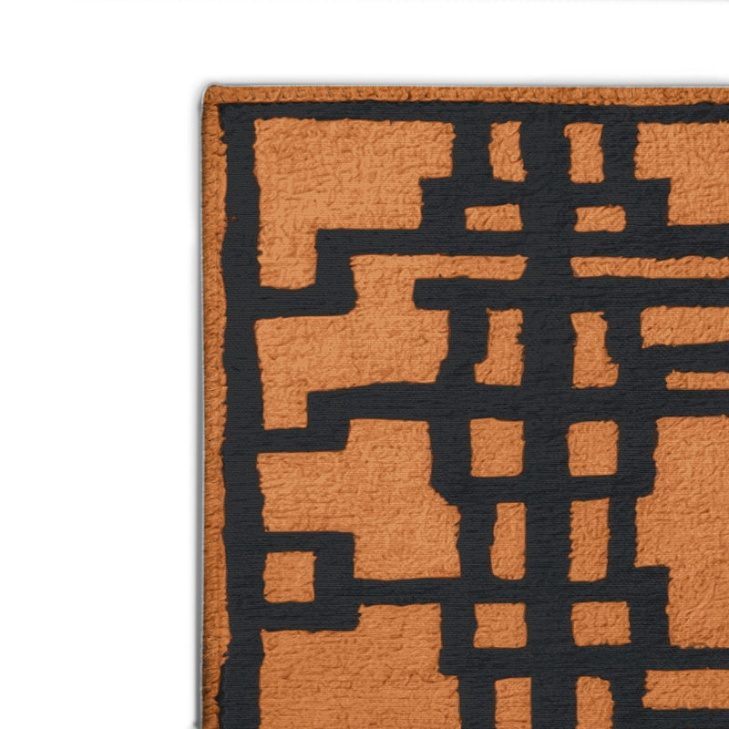 Tapis gris intérieur et extérieur Trellis, Rectangulaire 8 pi x 10 pi
