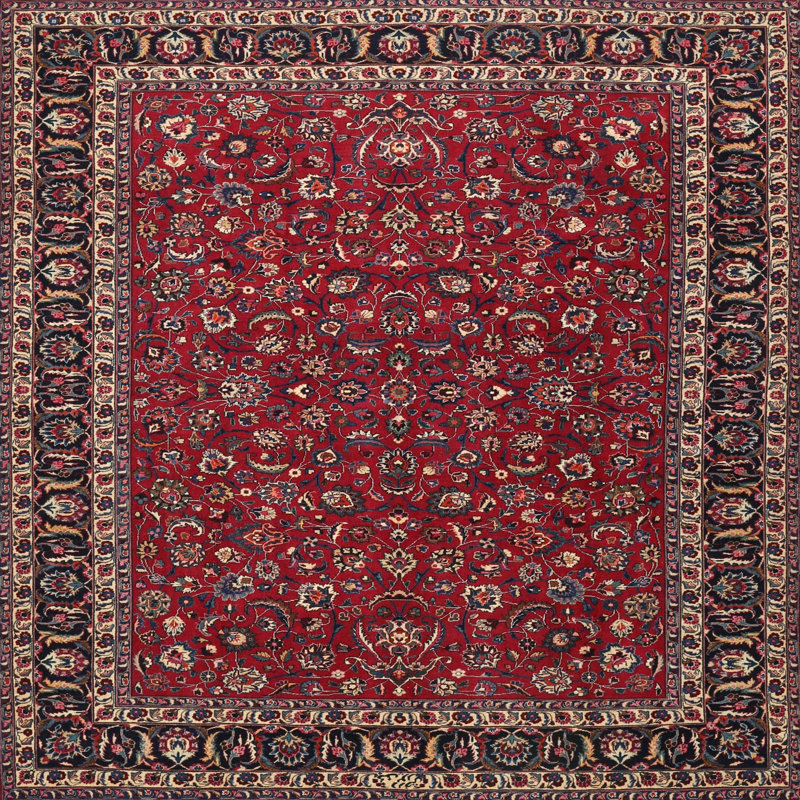 Faraz Oriental Indoor Rug, Square 7'