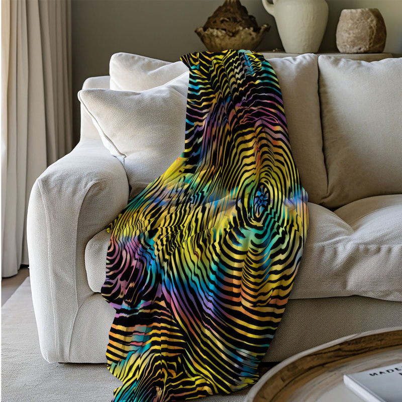 Light Swirls - couverture 1 pièce, L 60 po x l 50 po