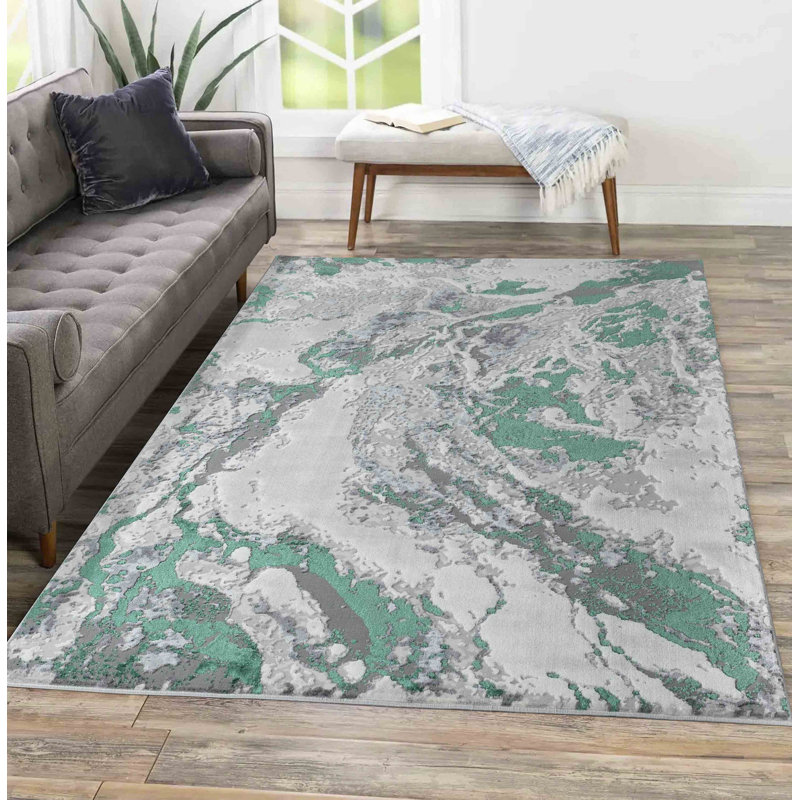 Kulas Abstract Area Rug, Rectangle 200 x 290cm