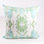 Wildflowers I Large Repeat Luxury Throw Pillow