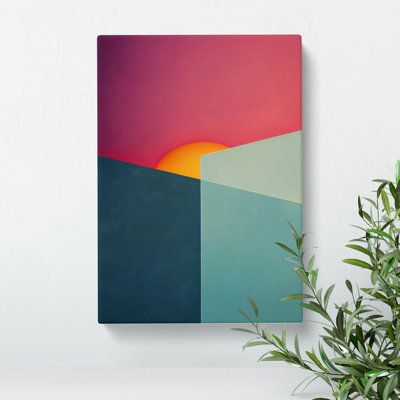 Brilliant Abstract Sunset - Wall Art