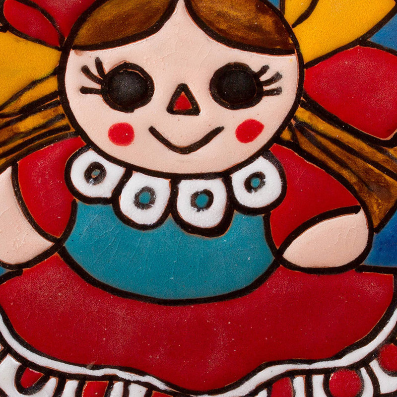 Décoration murale poupée délicieuse