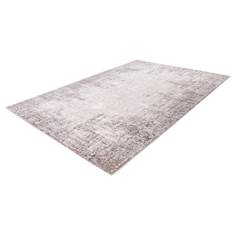 Phoenix Oriental Area Rug, Taupe, Rectangular 120 x 170cm