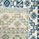 Tapis turquoise/bleu Northpoint