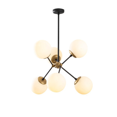 Perego 6  Light Sputnik Sphere Chandelier
