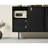 Simple Retro Black Accent Cabinet