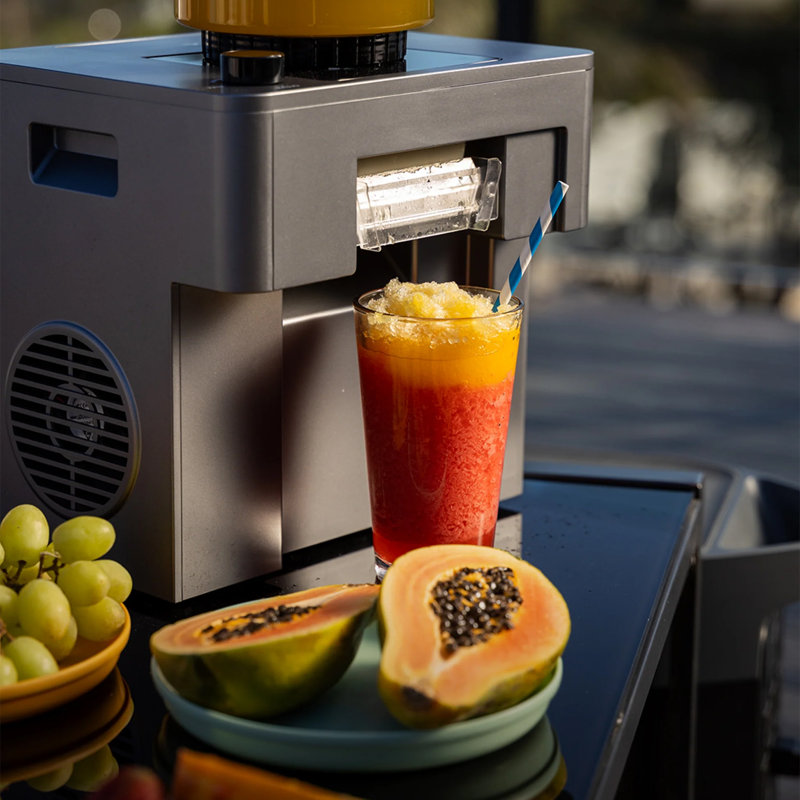 Slushie Machine with 15 Ice Modes for Smoothies, Frappés, Milkshakes, Cocktails