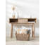 Hand Woven Wicker Laundry Hamper with Handles