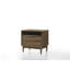 Oscar 58cm W Solid + Manufactured Wood Bedside Table